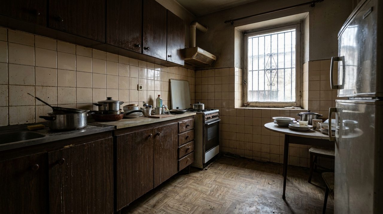 Kitchen before